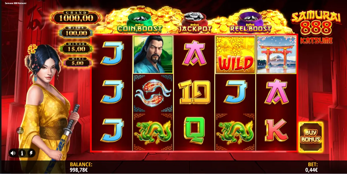 Samurai 888 Katsumi Slot